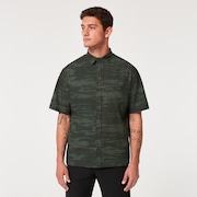 All Day  Rc Shirt - Brush Tiger Camo Green