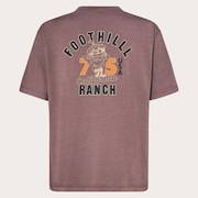 En New Retro Tee Foothill 2.0 - Deep Plum