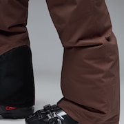Canopy PRO Insulated Pant - Dark Umber/Flame Red