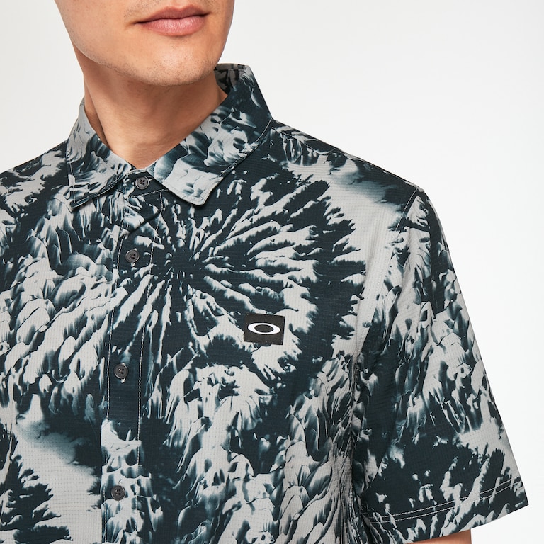 Oakley Mtn Dye Woven - Black Mountain Tie Dye