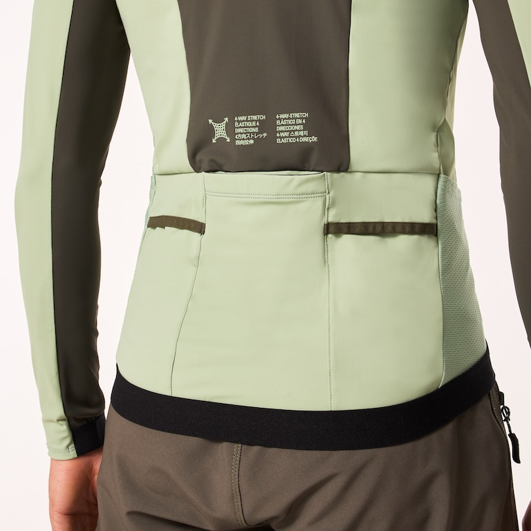 Elements Point To Point Ls Jersey - New Dark Brush/New Jade