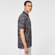 Oakley Jaquard Camo Polo - Blackout