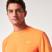 Vintage Crew Sweatshirt - Soft Orange