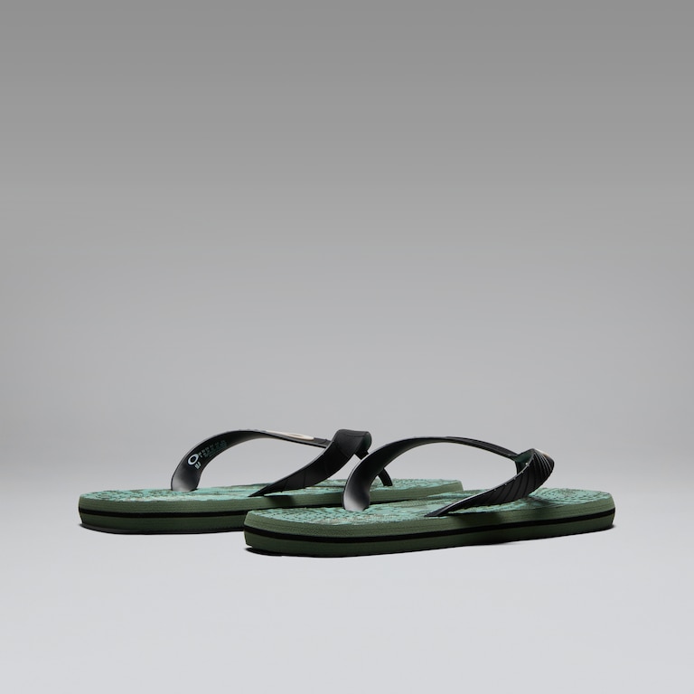 Catalina Flip Flop - Faded Green Hibiscus Str