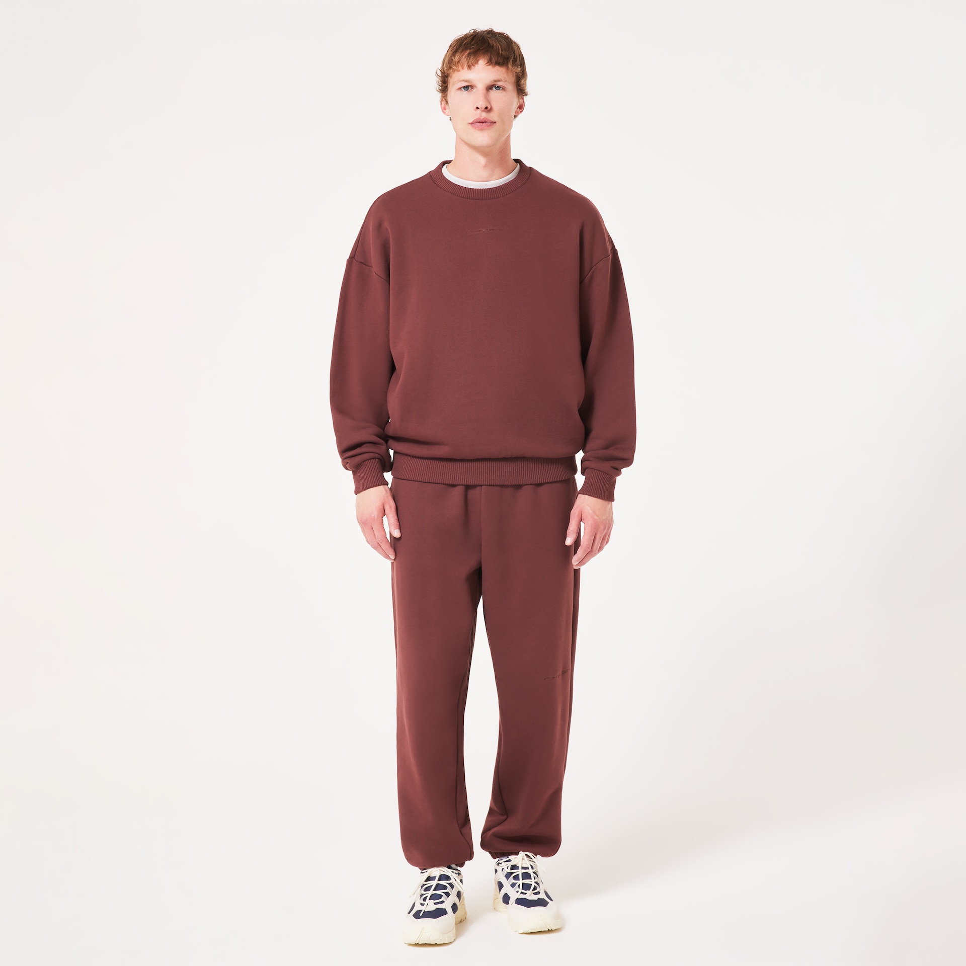 Oakley Men's Soho Crew Neck Sweatshirt - Grenache Size: L