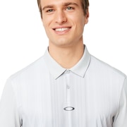 Infinity Line Golf Polo Short Sleeve - Light Gray
