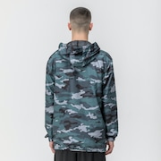 Jaqueta Oakley Camo Windbreaker - Blackout