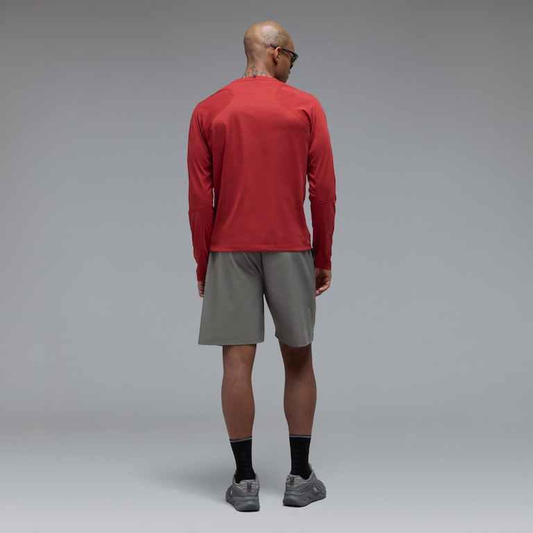 Edge Force LS Tee - Flame Red
