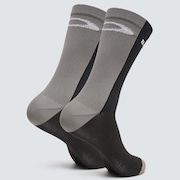 Icon Road Short Socks - Black/Grey