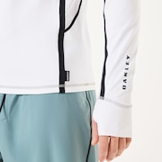 Performance LS Rashguard - White