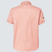 Skull Diverse Wv Shirt - Coral Marle