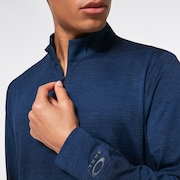 Oakley Contender Half Zip - Poseidon Dark Heather
