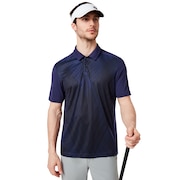 Cross Graphic Polo - Strong Violet