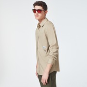 Workwear Patch LS Shirt - Safari