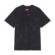 Camiseta Oakley x PIET Caution Ripped Full - Jet Black