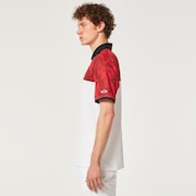 Oakley Mtndye Clrblk Polo - Iron Red