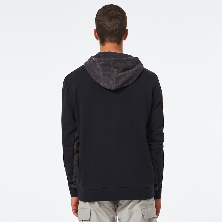 Soft Dye Po Hoodie - Blackout