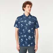 Oakley Rc Sun Shade Print - Team Navy