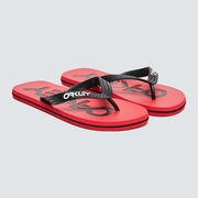 College Flip Flop - Red Line
