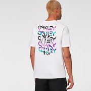 Twisted Wave B1B Tee - White