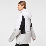 TNP Women's Insulated Anorak - White/Gray