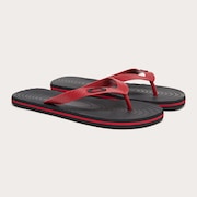 Catalina Flip Flop - Black/Red