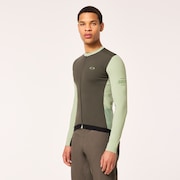 Elements Point To Point Ls Jersey - New Dark Brush/New Jade