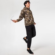 Enhance Fgl Wind Anorak Jacket 1.7 - Green Print