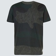 Camo Lines Print Short Sleeve Tee - Camo Lines Dark Brush