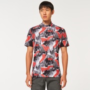 Oakley Skyward Hi-Neck Shirt - Ad Burnt Orange