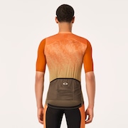 Endurance Dazzle Camo Jersey - Orange/Green Pixel Pt