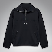Elevate Synchronism H/Z Pullover - Pitch Black