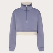 Radiant Peach Fleece Croped 10.0 - Blue Tar