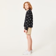 Ytr Qd Fleece Crew 9.0 - Black Print
