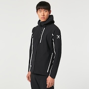 Skull Synchronism Hoody Jacket - Blackout