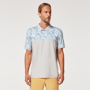 Oakley Sand Block Polo - Stonewash Blue