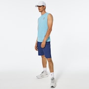 Palms B1B Tank - Bright Blue Heather