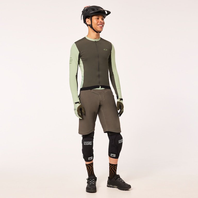 Elements Point To Point Ls Jersey - New Dark Brush/New Jade