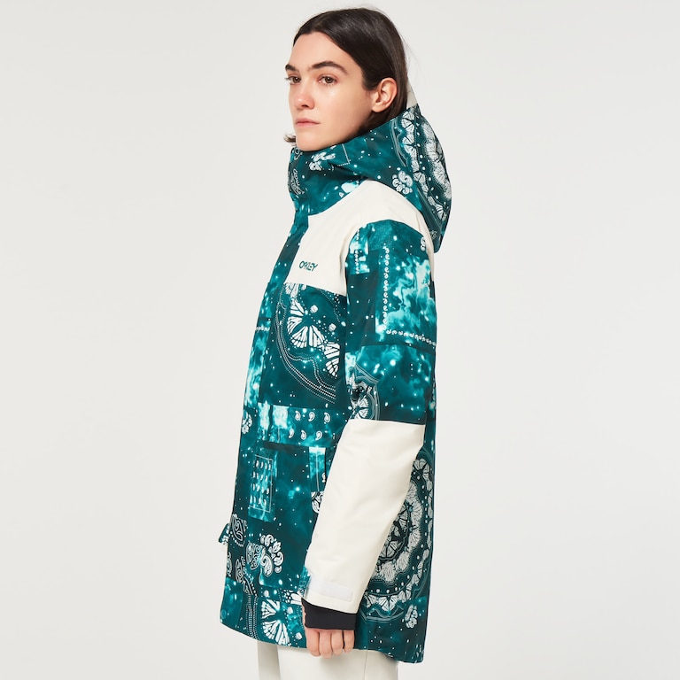 Tc Aurora Rc Insulated Jacket - Green Bandana Pt/White