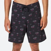 Tropics B1B Rc 19" Boardshort - Tonal Black