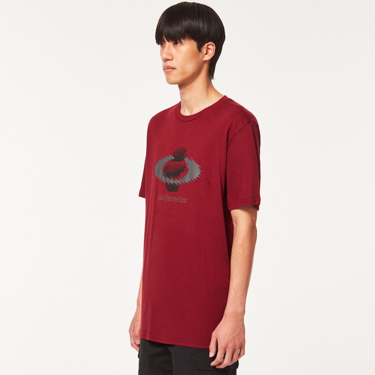 Gear Static Icon Tee - Iron Red