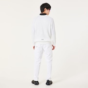 Skull Surface Sweater Crew 3.0 - White