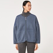 Radiant Fluffy Boa Jacket 4.0 - Dark Aqua