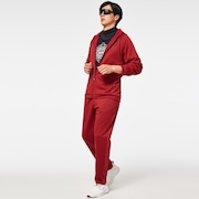 The Mask Fz Hoodie - Iron Red