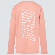 Enhance LS Graph Tee Ytr 4.0 - Coral Marle