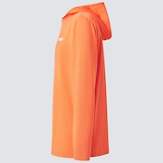 Rainbow Rc Hooded Rushguard - Soft Orange