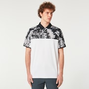 Oakley Mtndye Clrblk Polo - Blackout