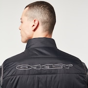 Tc Skull Puffy Vest - Blackout