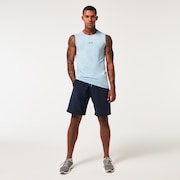 O Fit Rc Sleeveless Tee - Stonewash Blue Heather