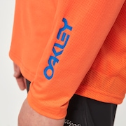 Factory Pilot Mtb LS Jersey - Scarlet Ibis